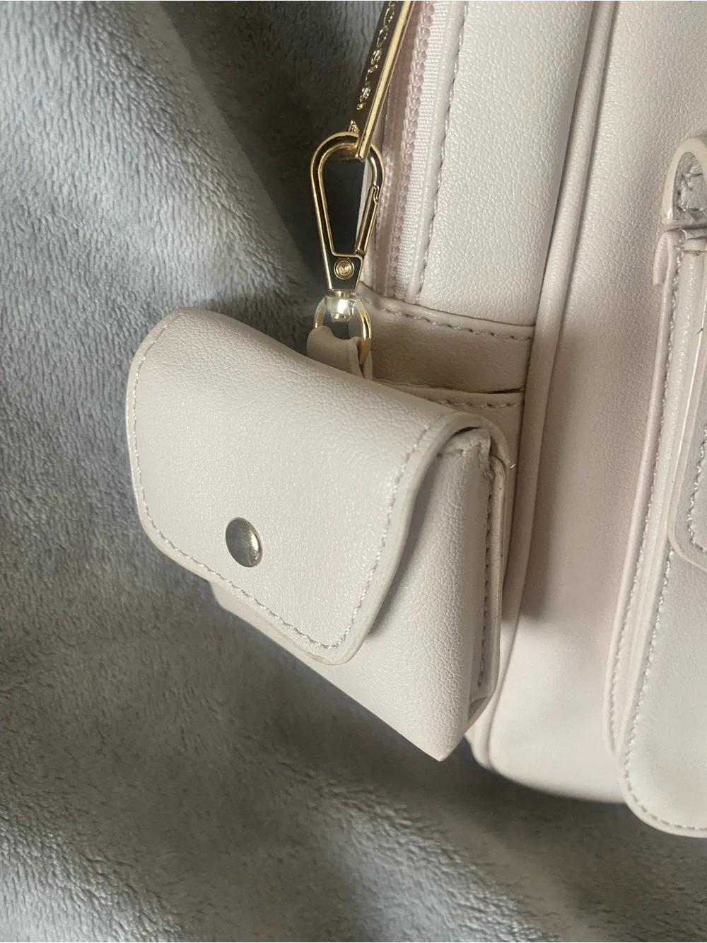 ECOSUSI pale pink Mini Bow Accent Backpack with wallet . New with tags!